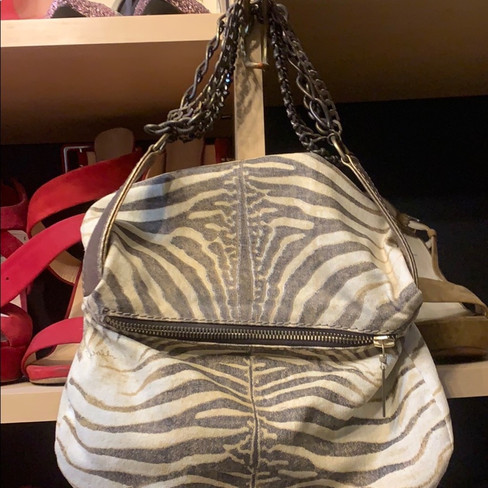 Roberto cavalli zebra mini purse - Picture 2 of 7